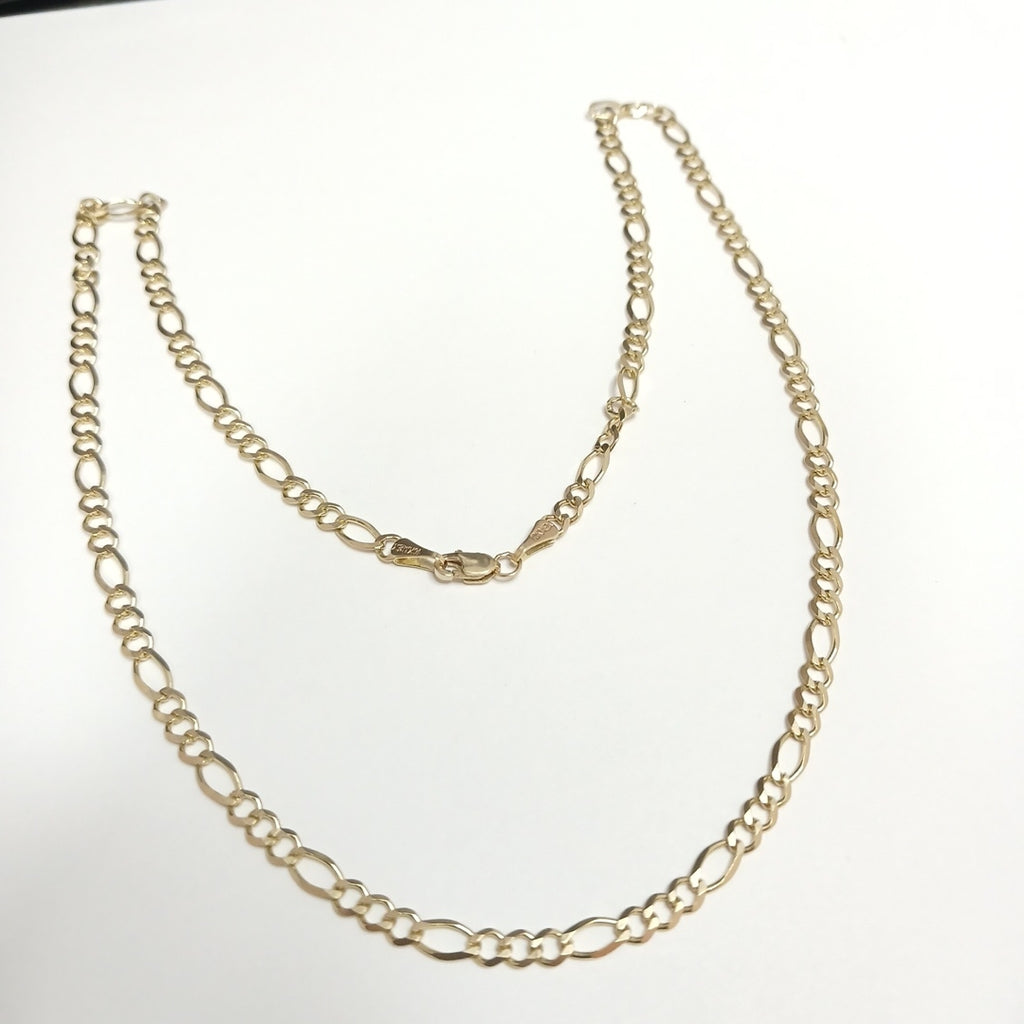 CADENAS TEJIDO 3X1 ORO 10K 50 CM 7.9 GR (NUEVO)