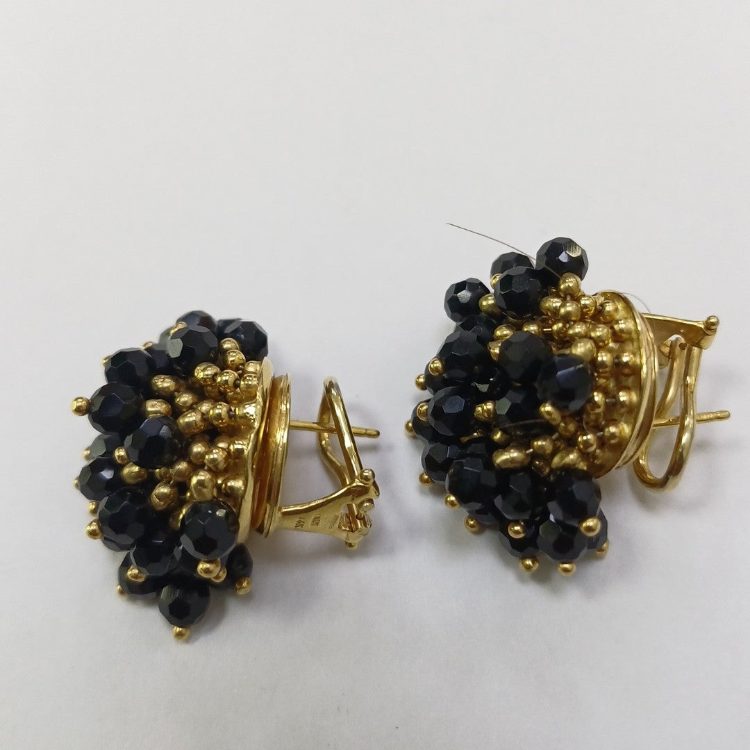ARETES PAR ORO 14 K 21,10 GRMS (SEMINUEVO)