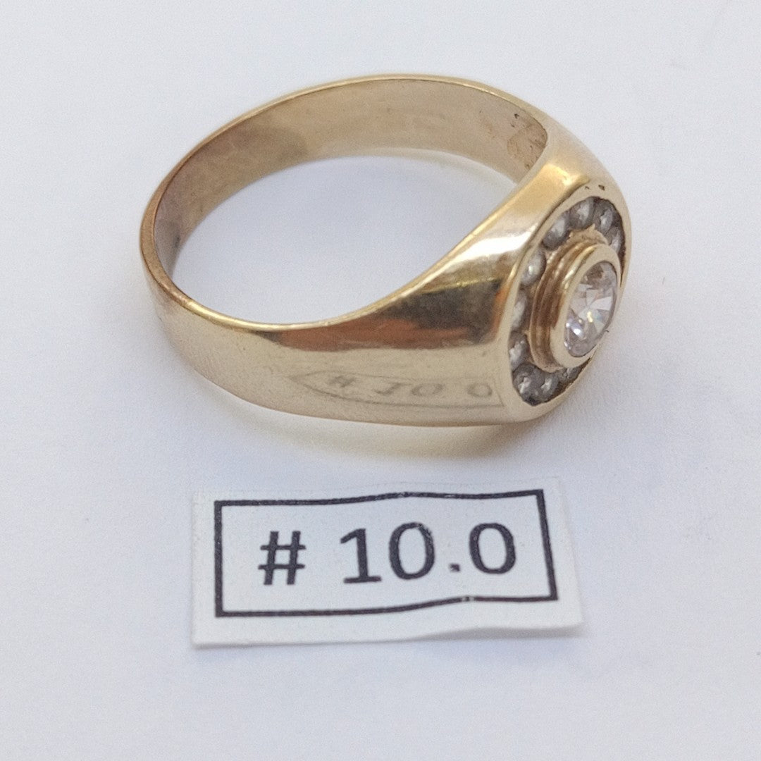 ANILLO ORO 14 K 6.2 GRMS (SEMINUEVO)