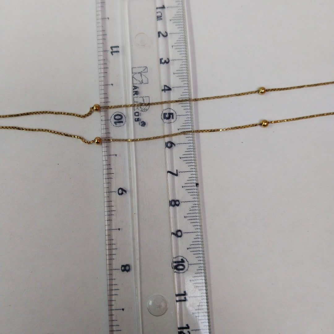 CADENA ORO 10 K 2,70 GRMS (SEMINUEVO)