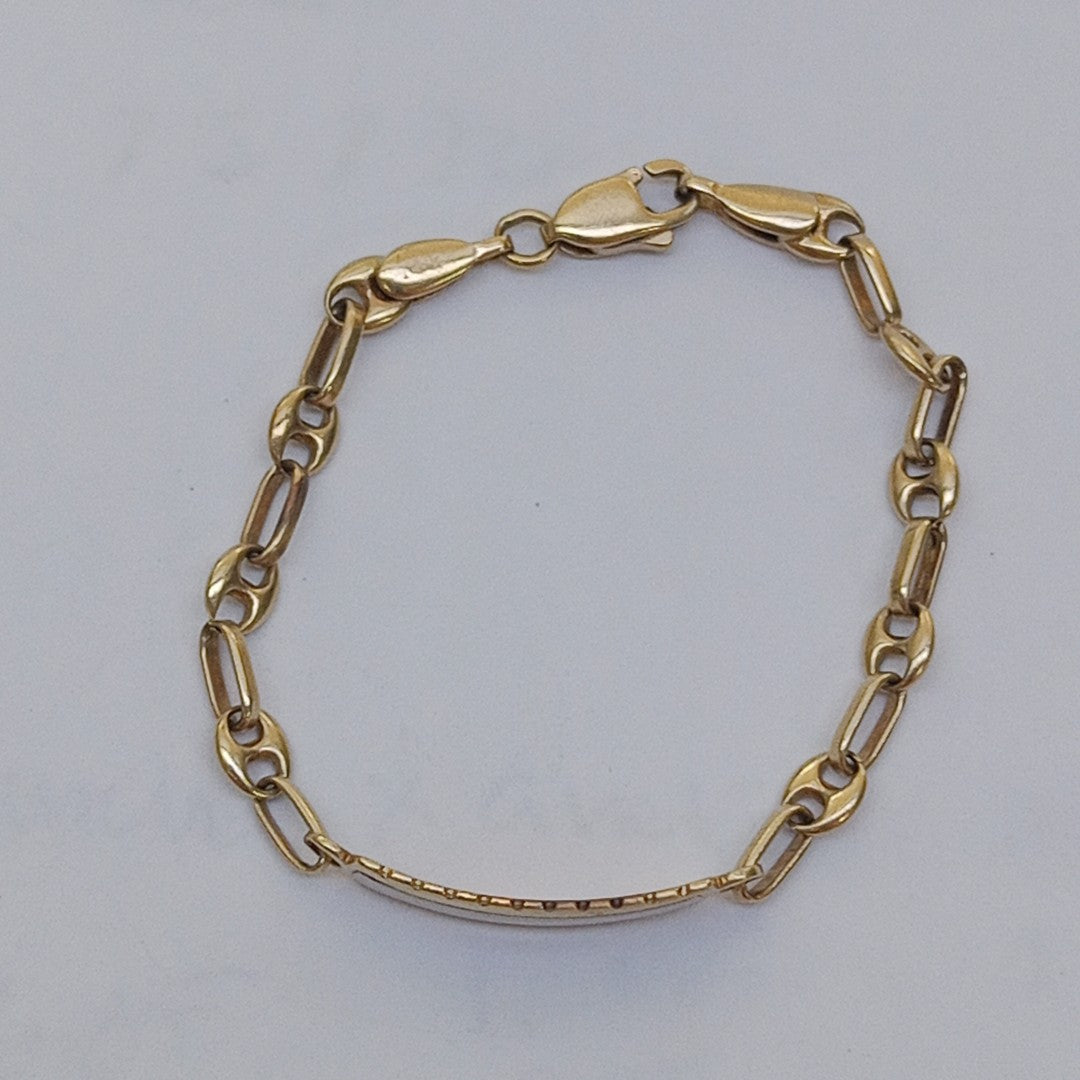 ESCLAVA ORO 14 K 4,10 GRMS (SEMINUEVO)