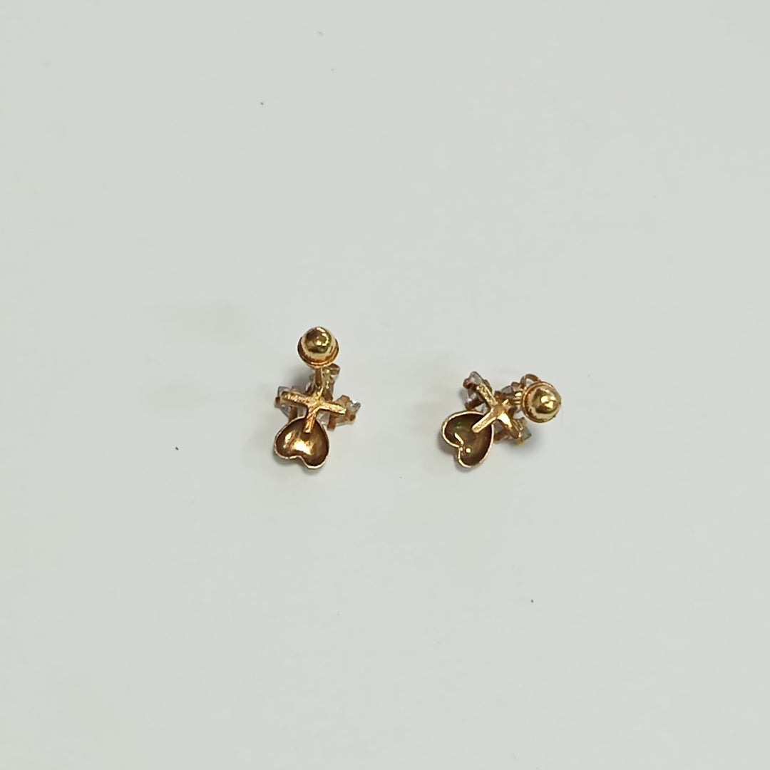 BROQUELES PAR ORO 10 K 0,60 GRMS (SEMINUEVO)