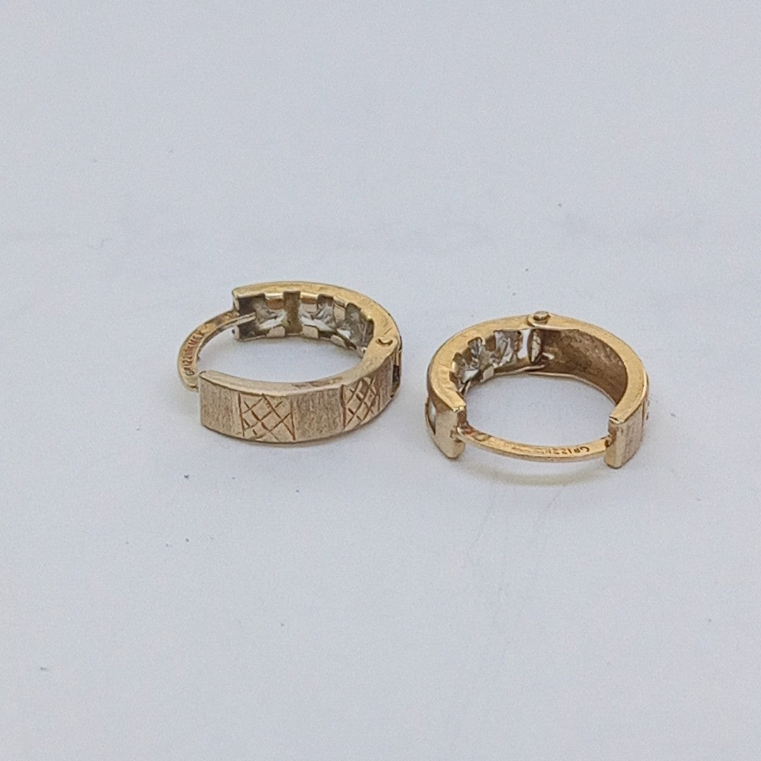 ARETES PAR ORO 10 K 1.2 GRMS (SEMINUEVO)