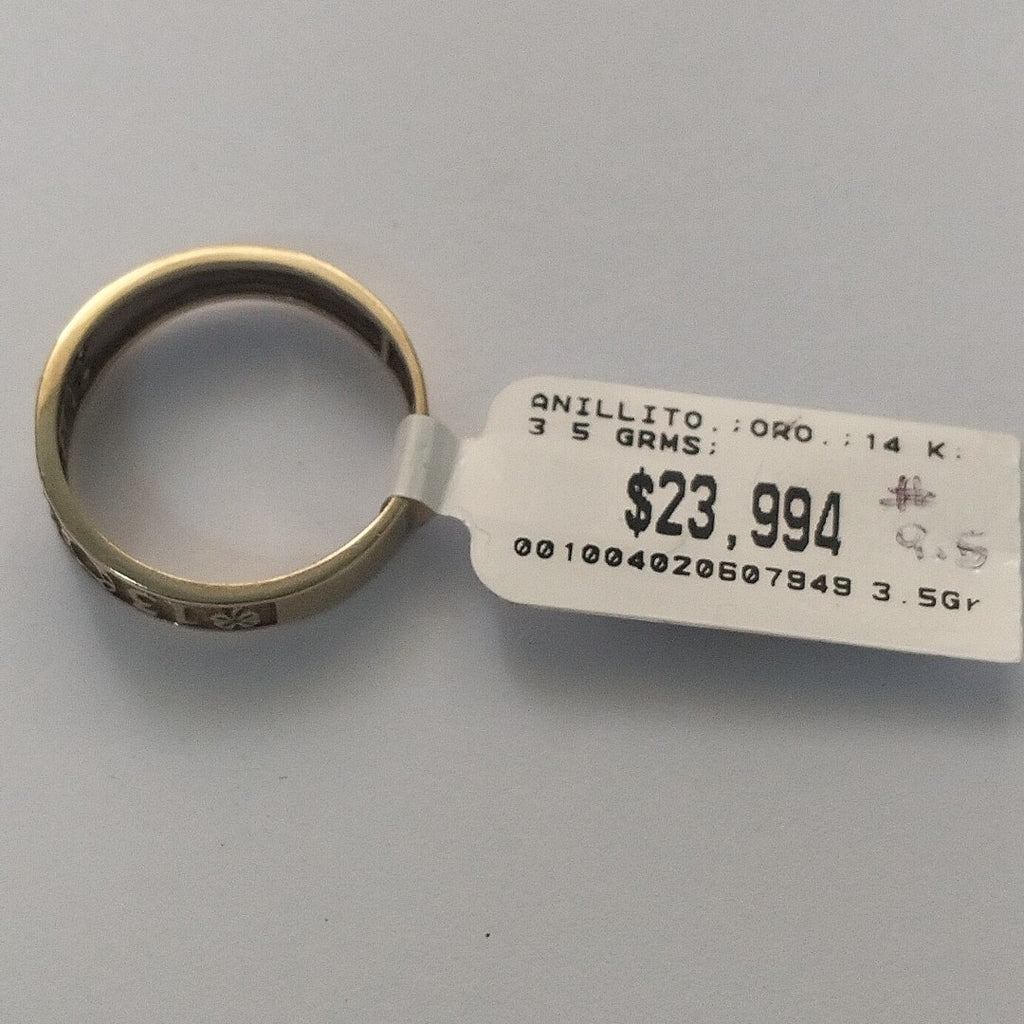 ANILLITO ORO 14 K 3.5 GRMS (SEMINUEVO)