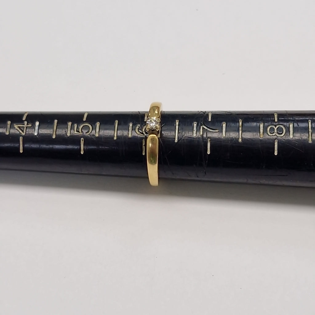 SOLITARIO ORO 14 K 2.9 GRMS (SEMINUEVO)