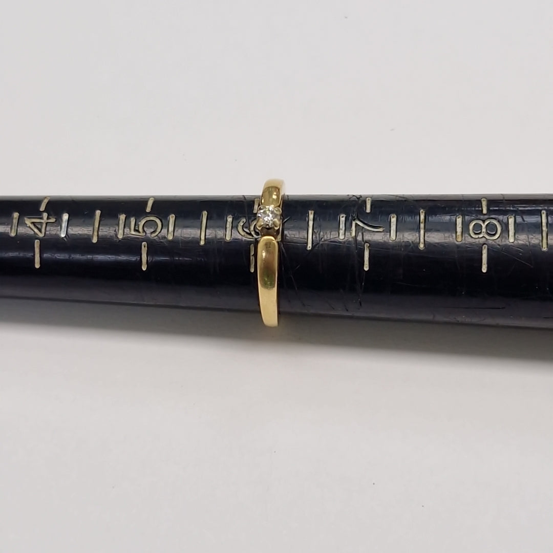 SOLITARIO ORO 14 K 2.9 GRMS (SEMINUEVO)