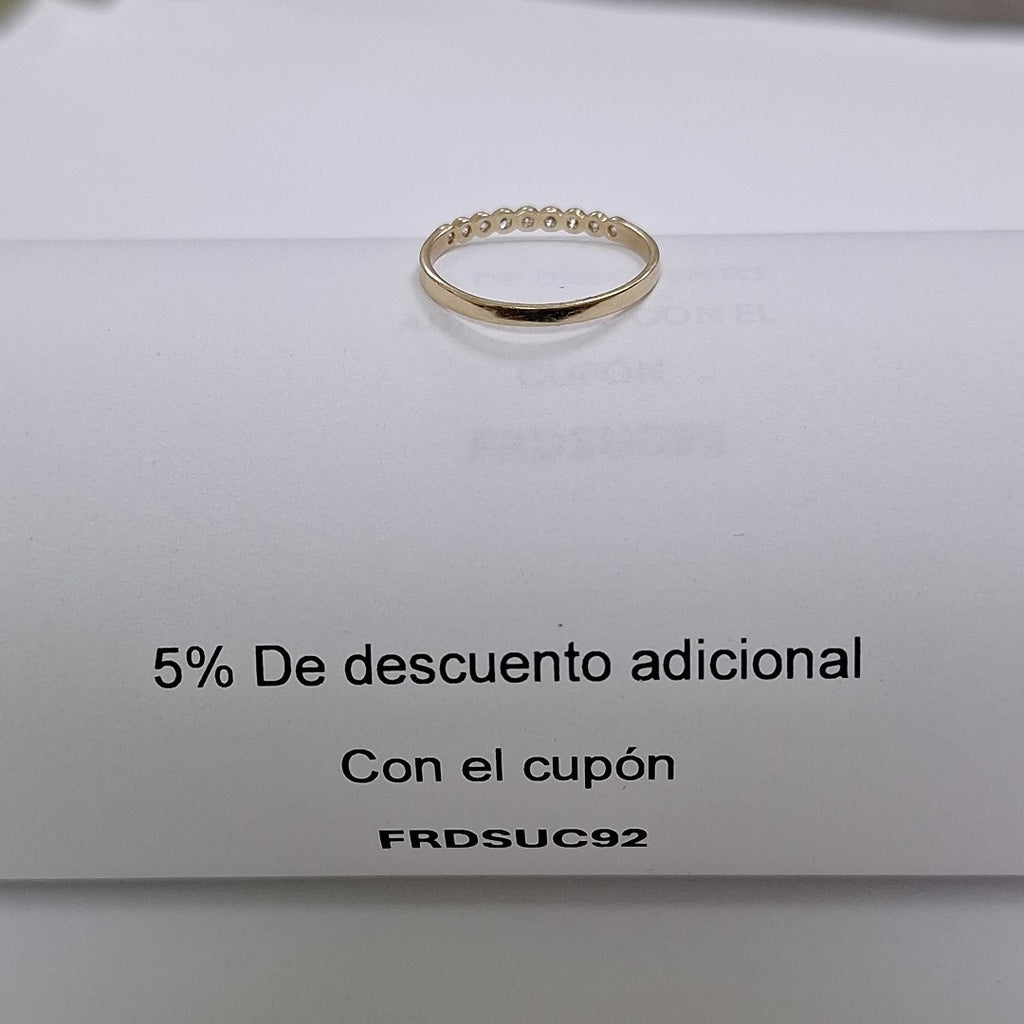 ANILLOS DAMA ORO 14K 1 (NUEVO)