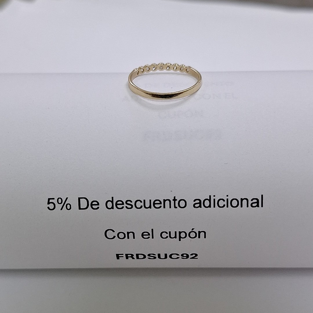 ANILLOS DAMA ORO 14K 1 (NUEVO)