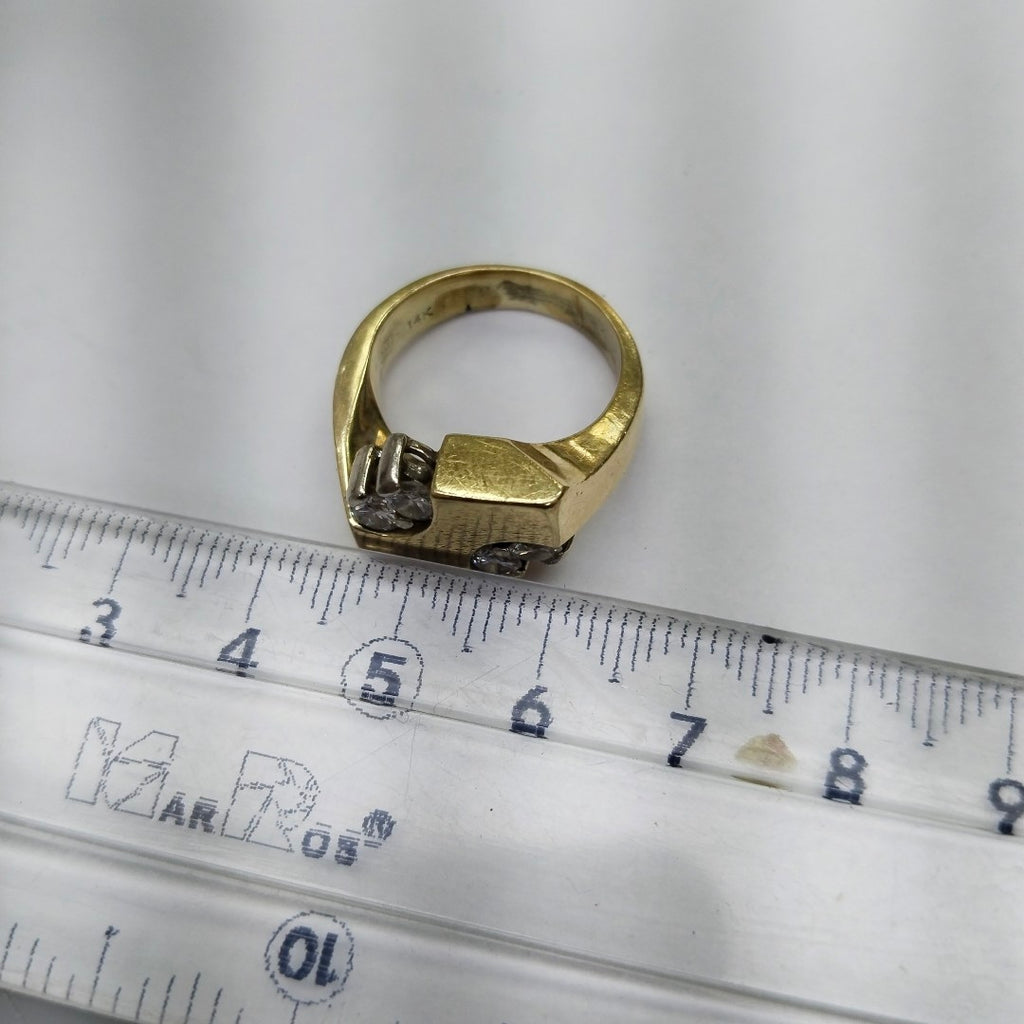 ANILLO ORO 14 K 11.9 GRMS (SEMINUEVO)