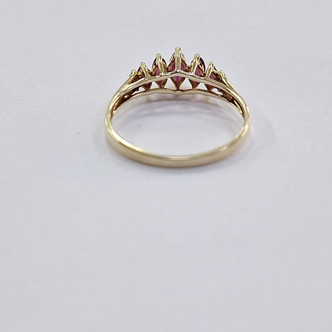 ANILLO ORO 14 K 1.7 GRMS (SEMINUEVO)