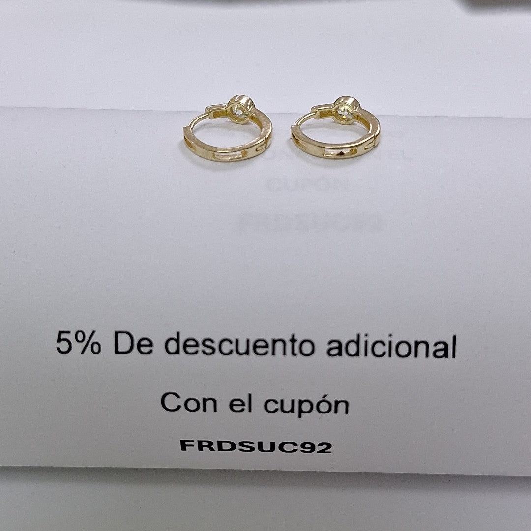 HUGGIES ORO 14K 1.5 (NUEVO)