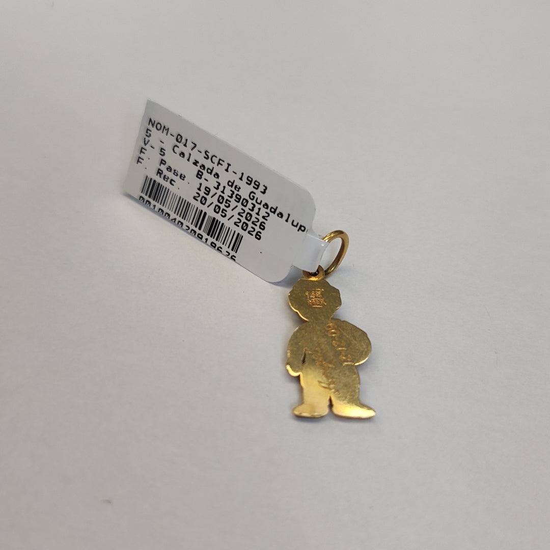 DIJE ORO 14 K 2.5 GRMS (SEMINUEVO)
