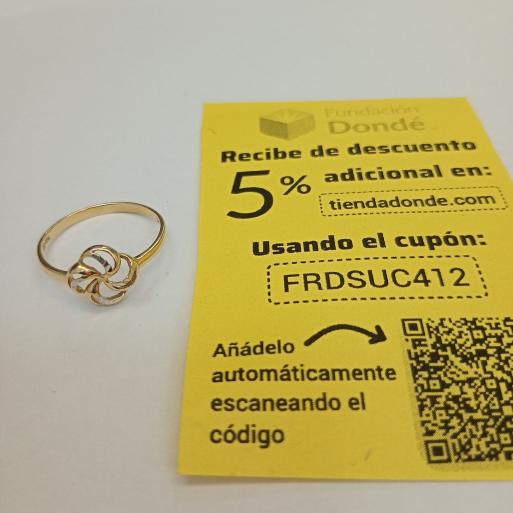 ANILLITO ORO 14 K 1,30 GRMS (SEMINUEVO)