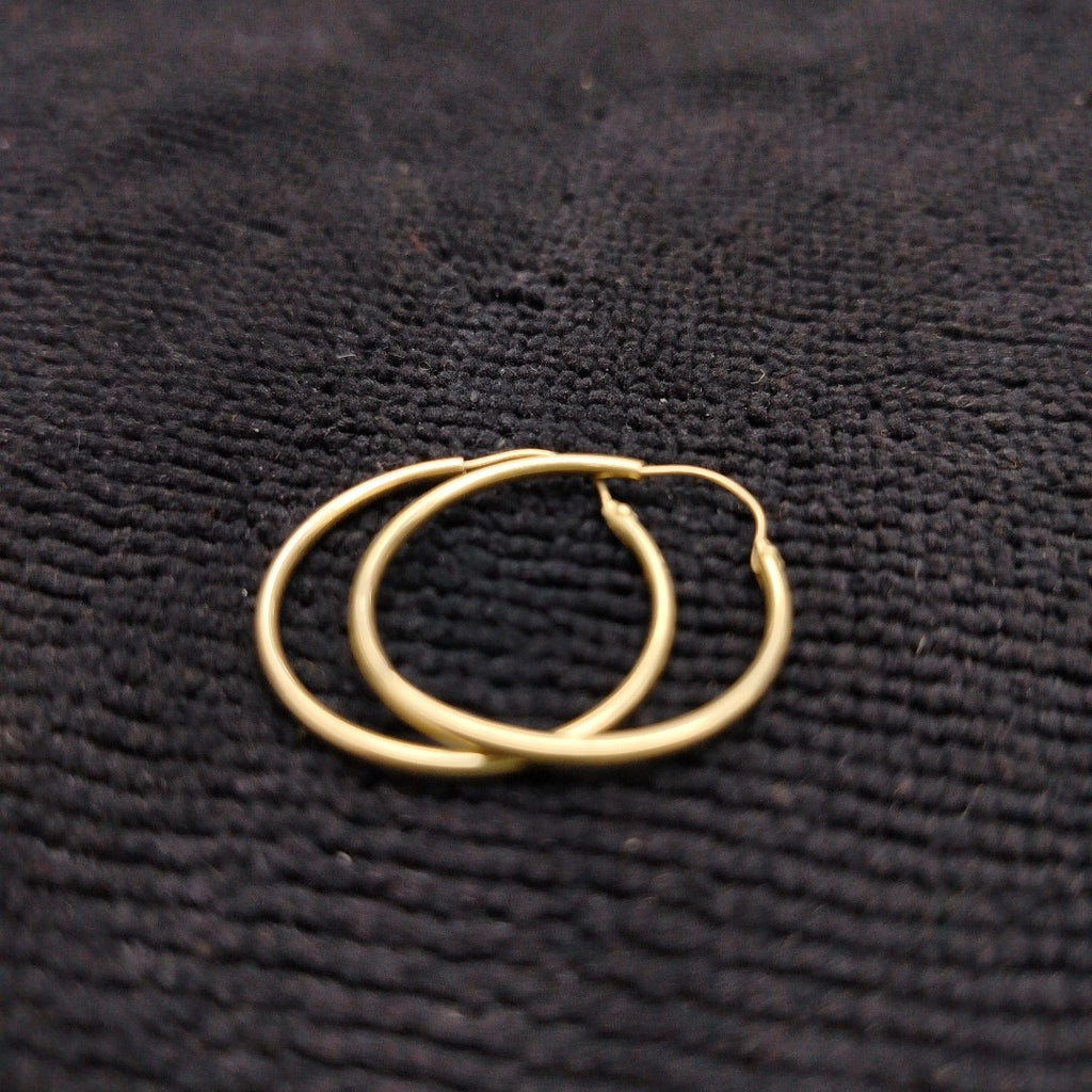 ARRACADAS PAR ORO 14 K 1 GRMS (SEMINUEVO)