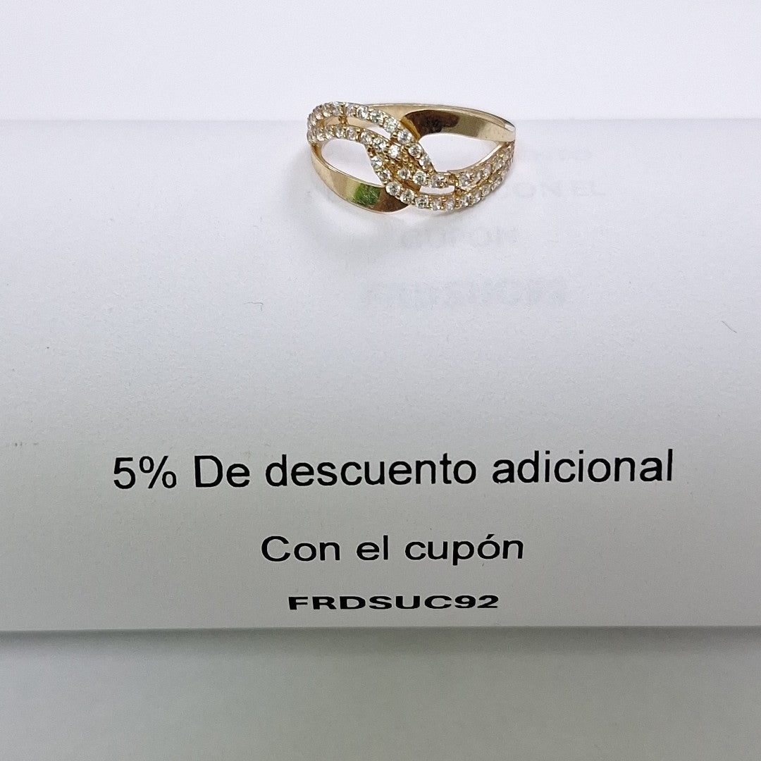 ANILLOS DAMA ORO 14K 2.4 (NUEVO)