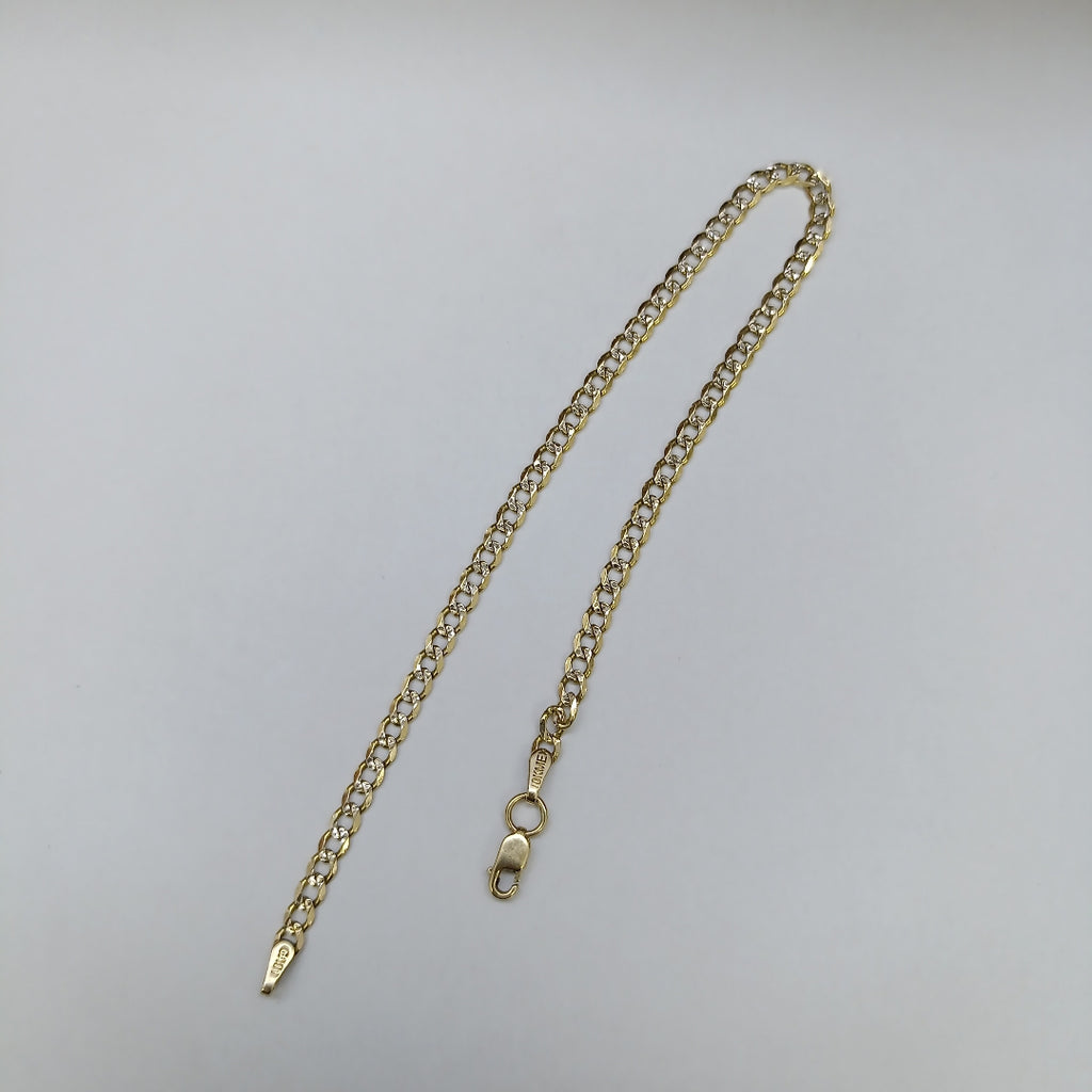 PULSERA ORO,RODIADO 10 K 3,00 GRMS (SEMINUEVO)