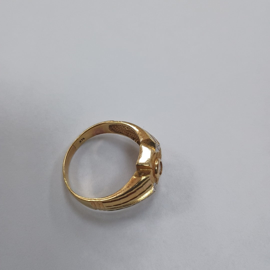 ANILLO ORO 14 K 6 GRMS (SEMINUEVO)