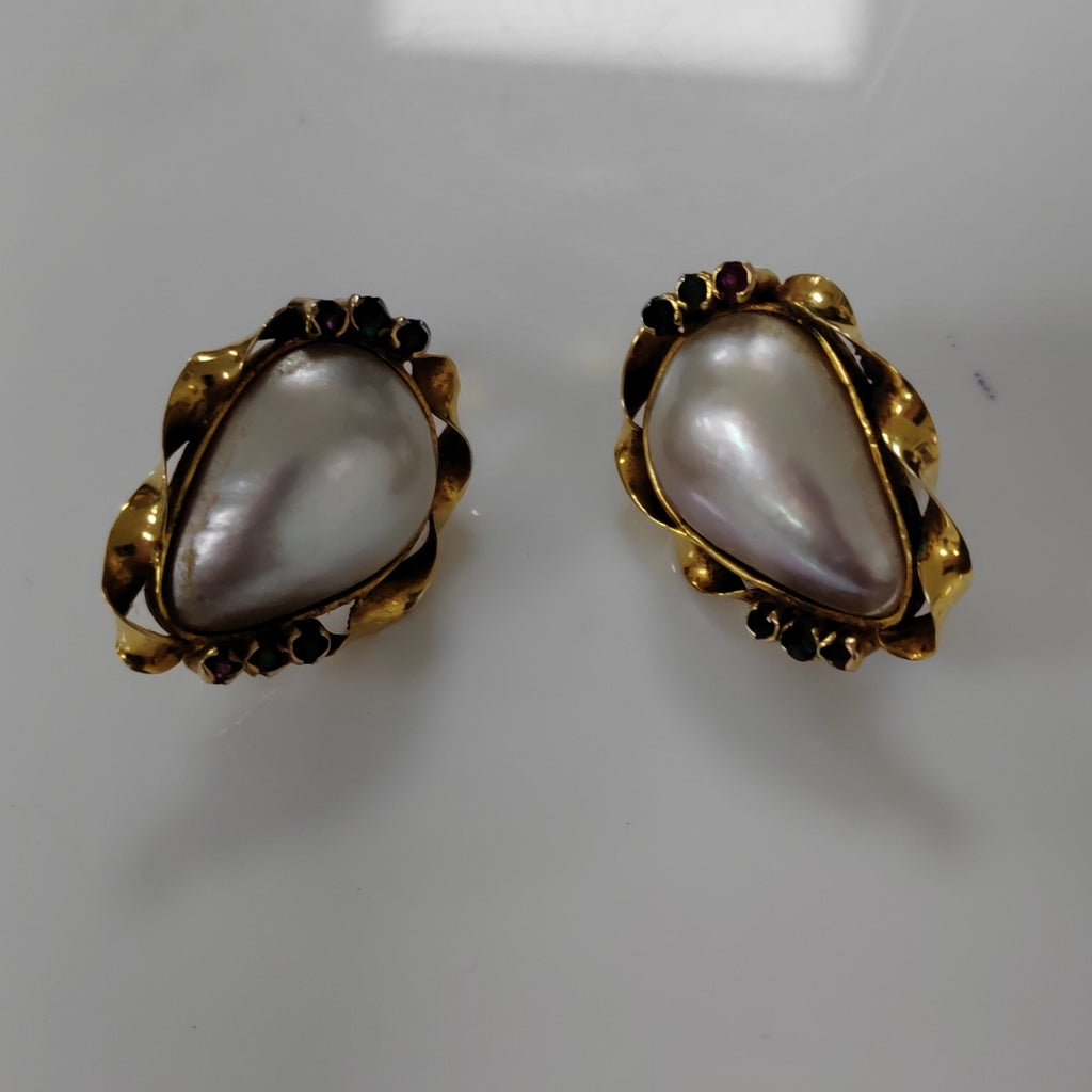 ARETES PAR ORO 14 K 9.9 GRMS (SEMINUEVO)