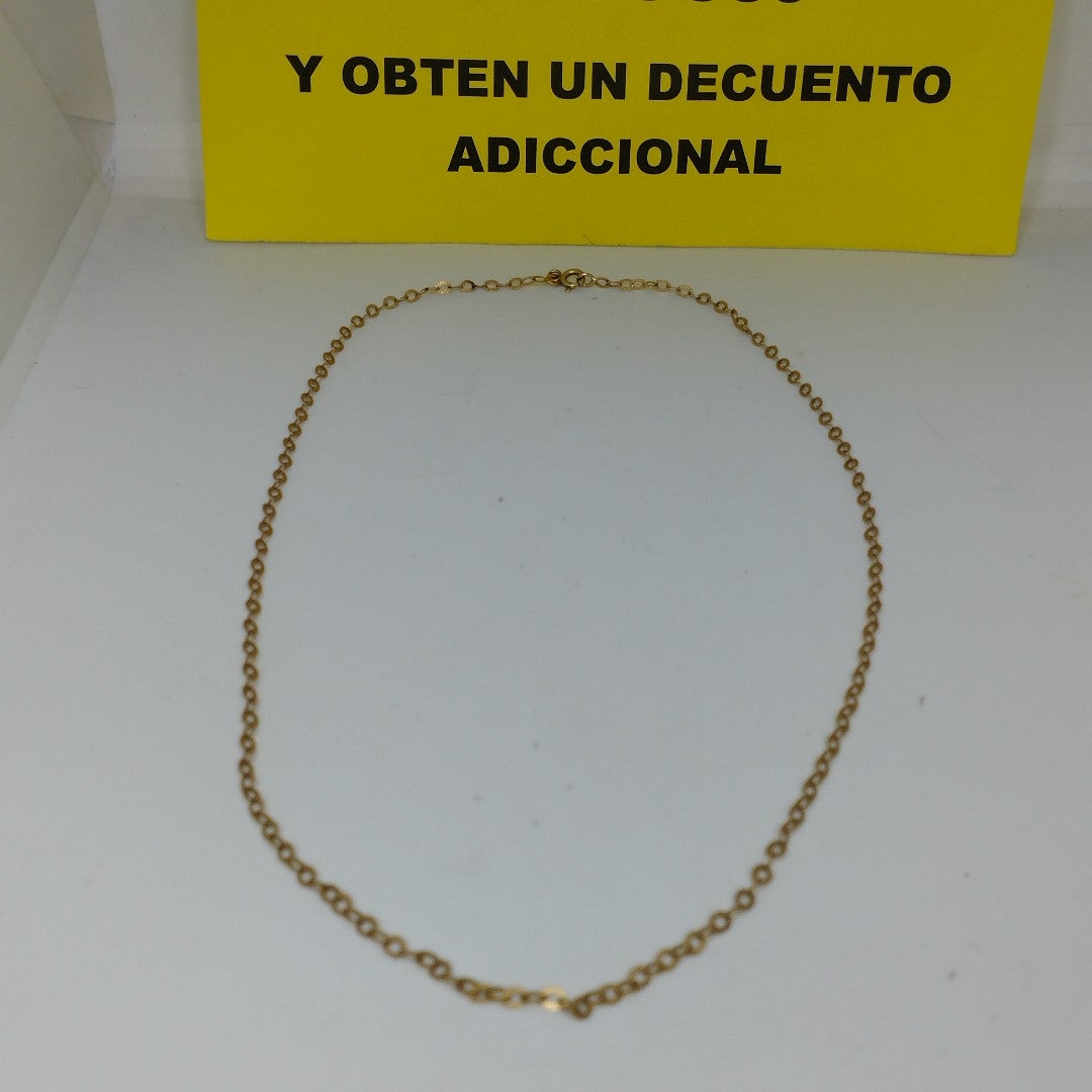 CADENA ORO 14 K 1.9 GRMS (SEMINUEVO)