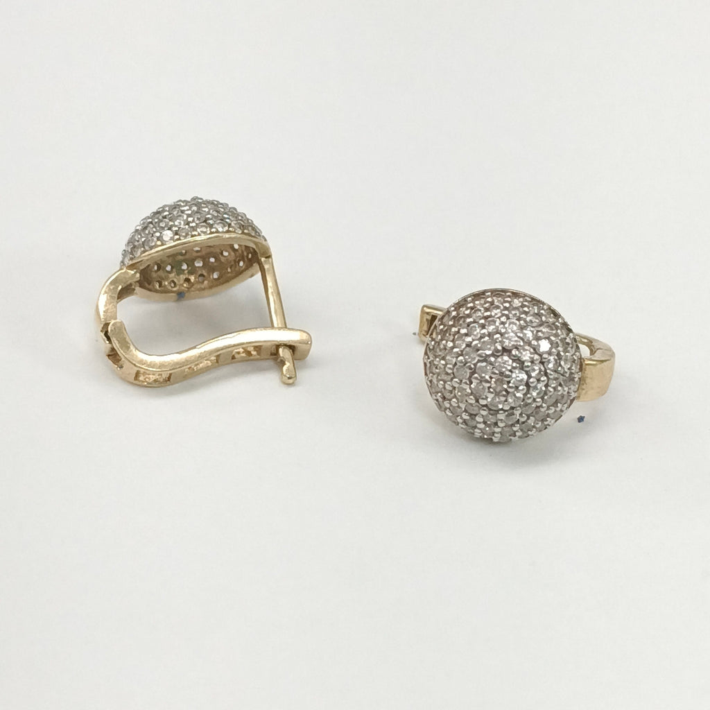 ARETES PAR ORO 10 K 2,50 GRMS (SEMINUEVO)