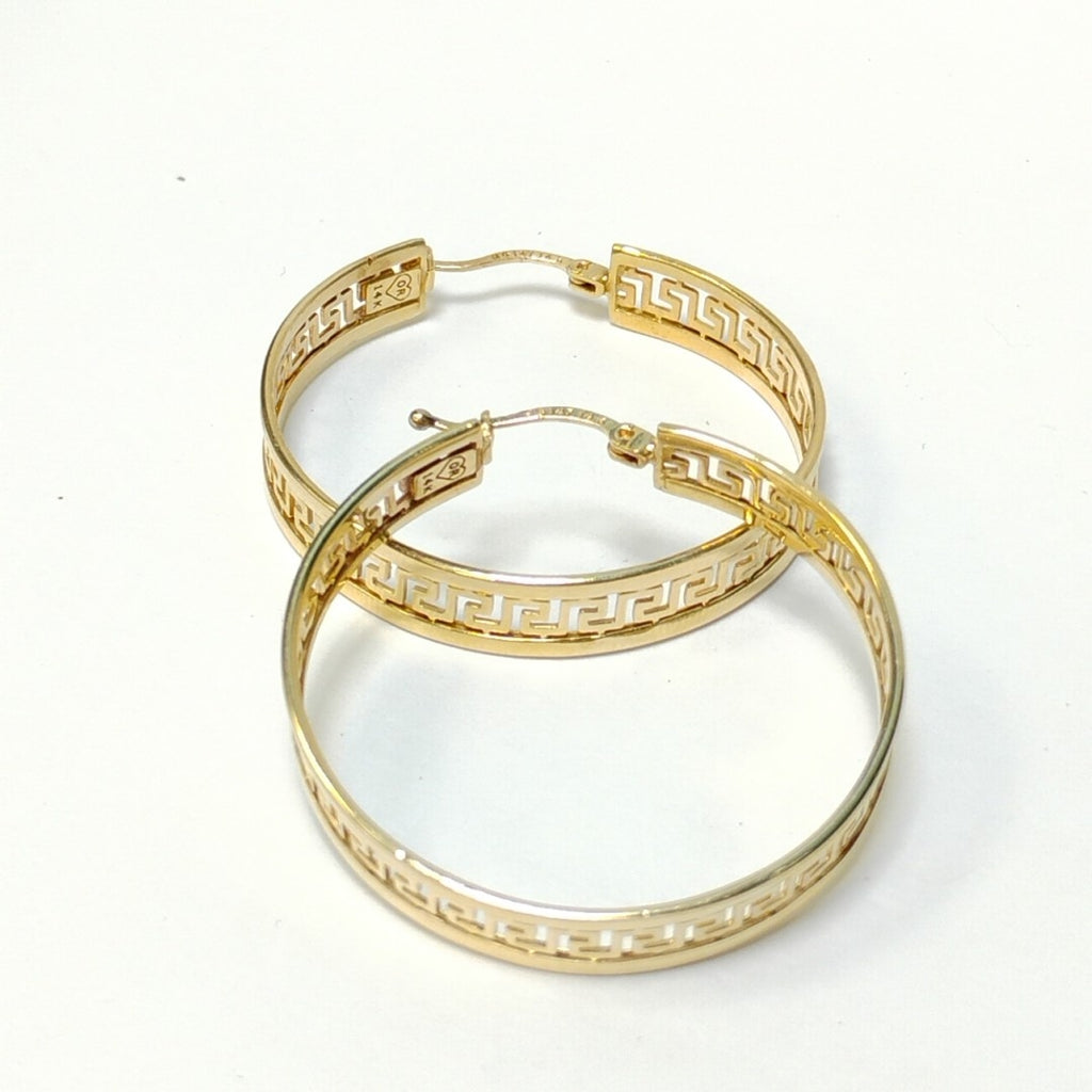 ARRACADAS PAR ORO 14 K 9.2 GRMS (SEMINUEVO)
