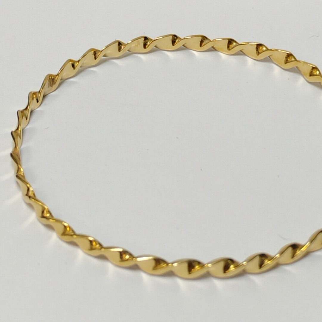 PULSERA RIGIDA ORO 16K 9.4 GRMS (SEMINUEVO)