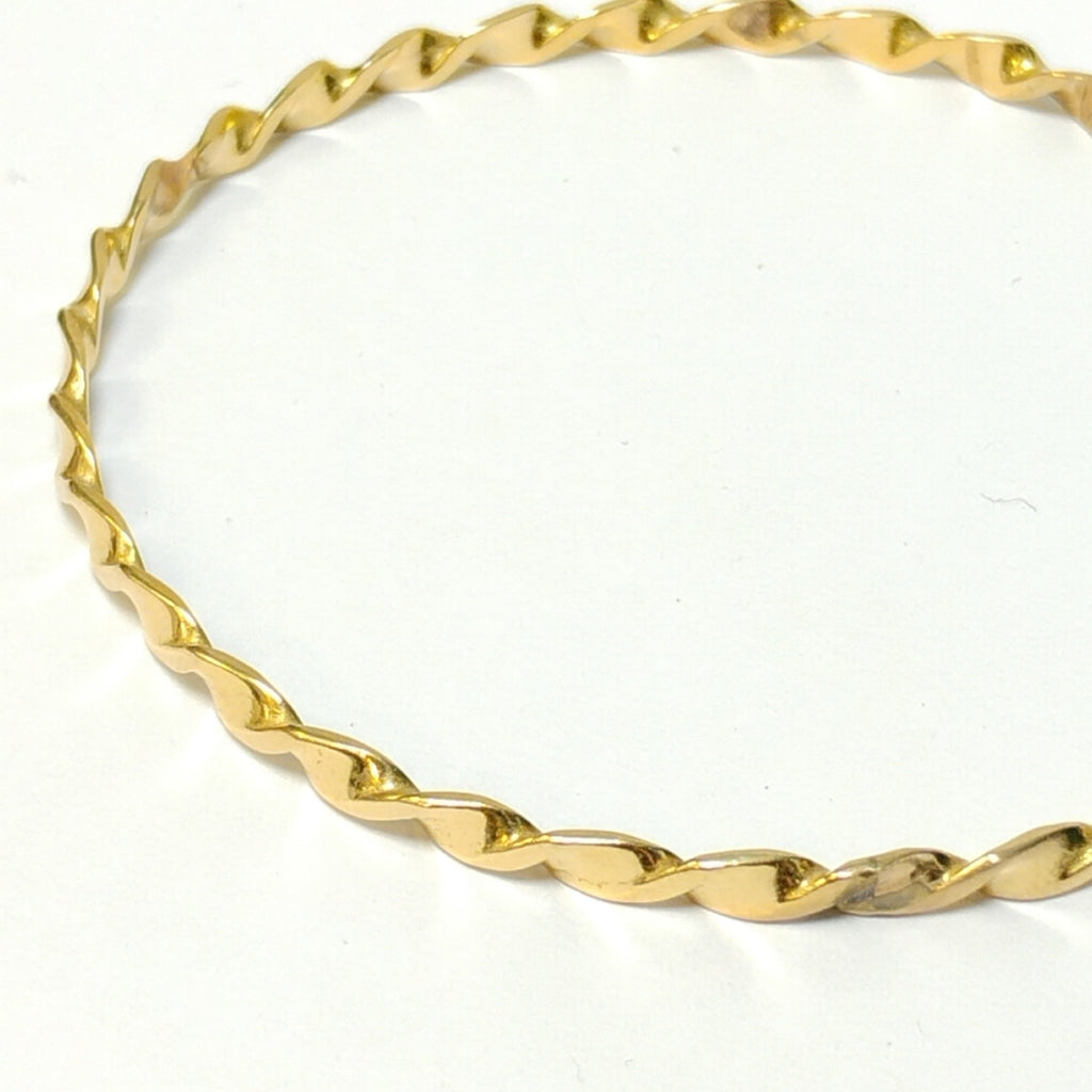PULSERA RIGIDA ORO 14 K 9.6 GRMS (SEMINUEVO)