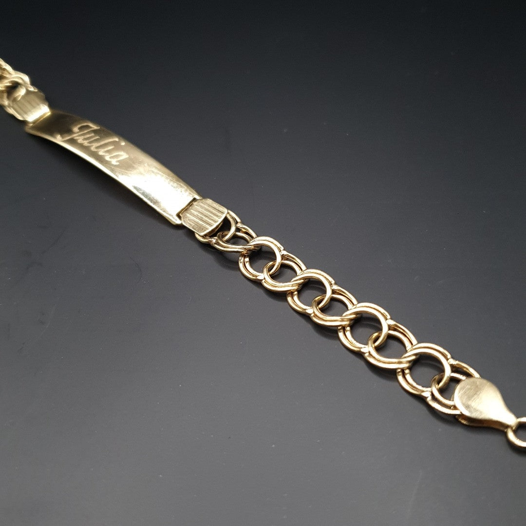 ESCLAVA ORO 14 K 12.3 GRMS (SEMINUEVO)