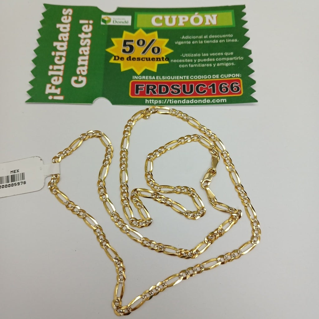 CADENA 3X1 7.8G 55 CM (NUEVO)
