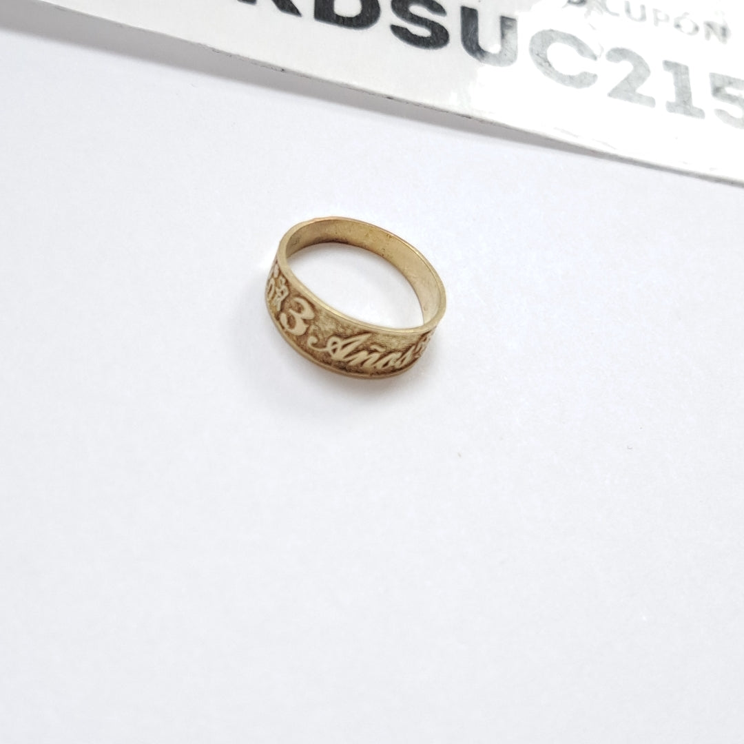 ANILLITO ORO 8 K 1.4 GRMS (SEMINUEVO)