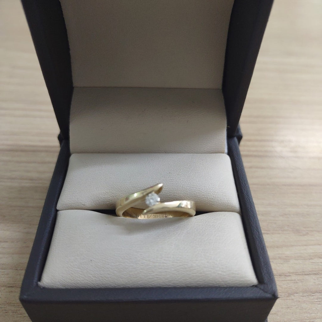 ANILLO ORO 14 K 3.6 GRMS (SEMINUEVO)