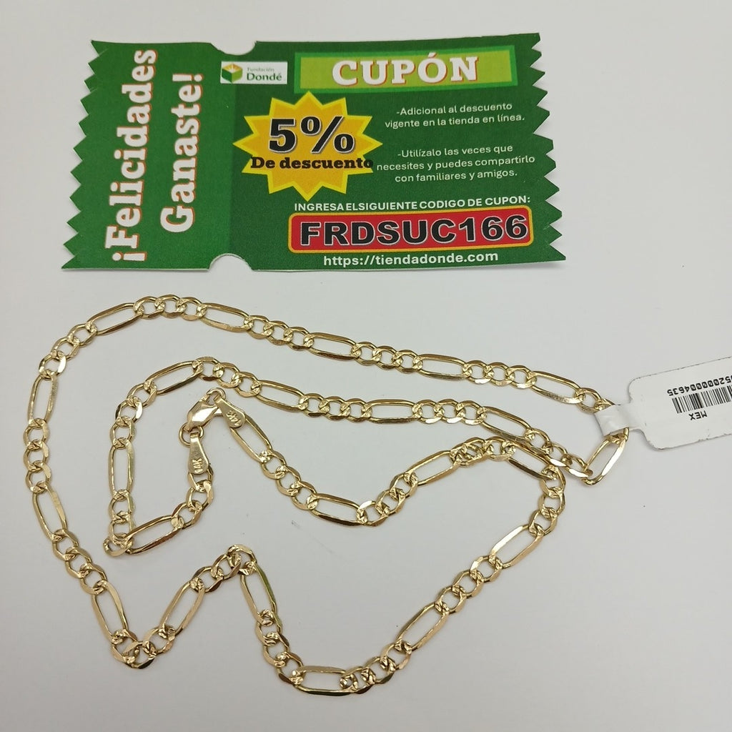 CADENA ESPECIAL PAVE 12.2G 55 CM (NUEVO)