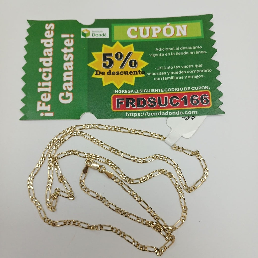 CADENA 3X1 5.6G 60 CM (NUEVO)