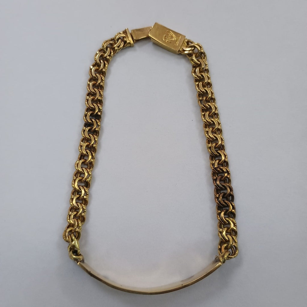 ESCLAVA ORO 14 K 13,50 GRMS (SEMINUEVO)