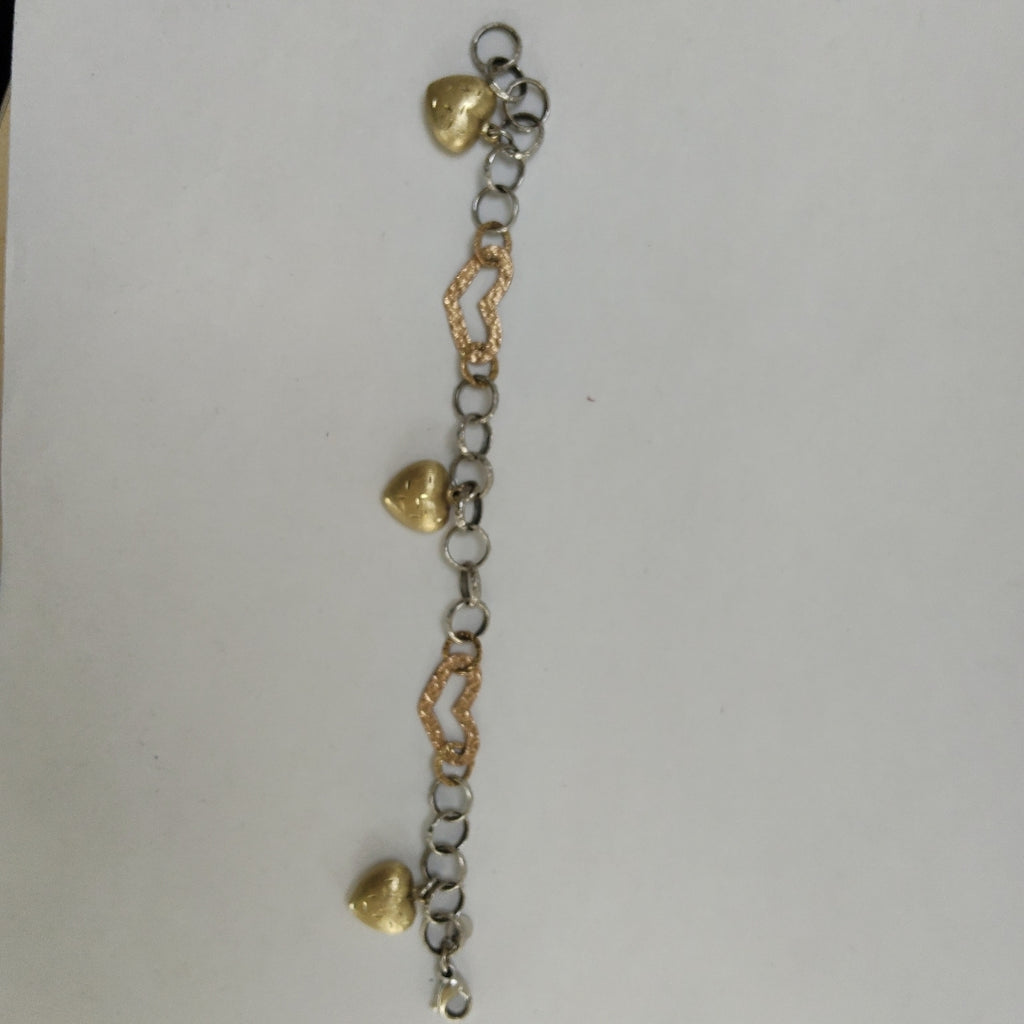 PULSERA ORO COMBINADO 14 K 11,90 GRMS (SEMINUEVO)
