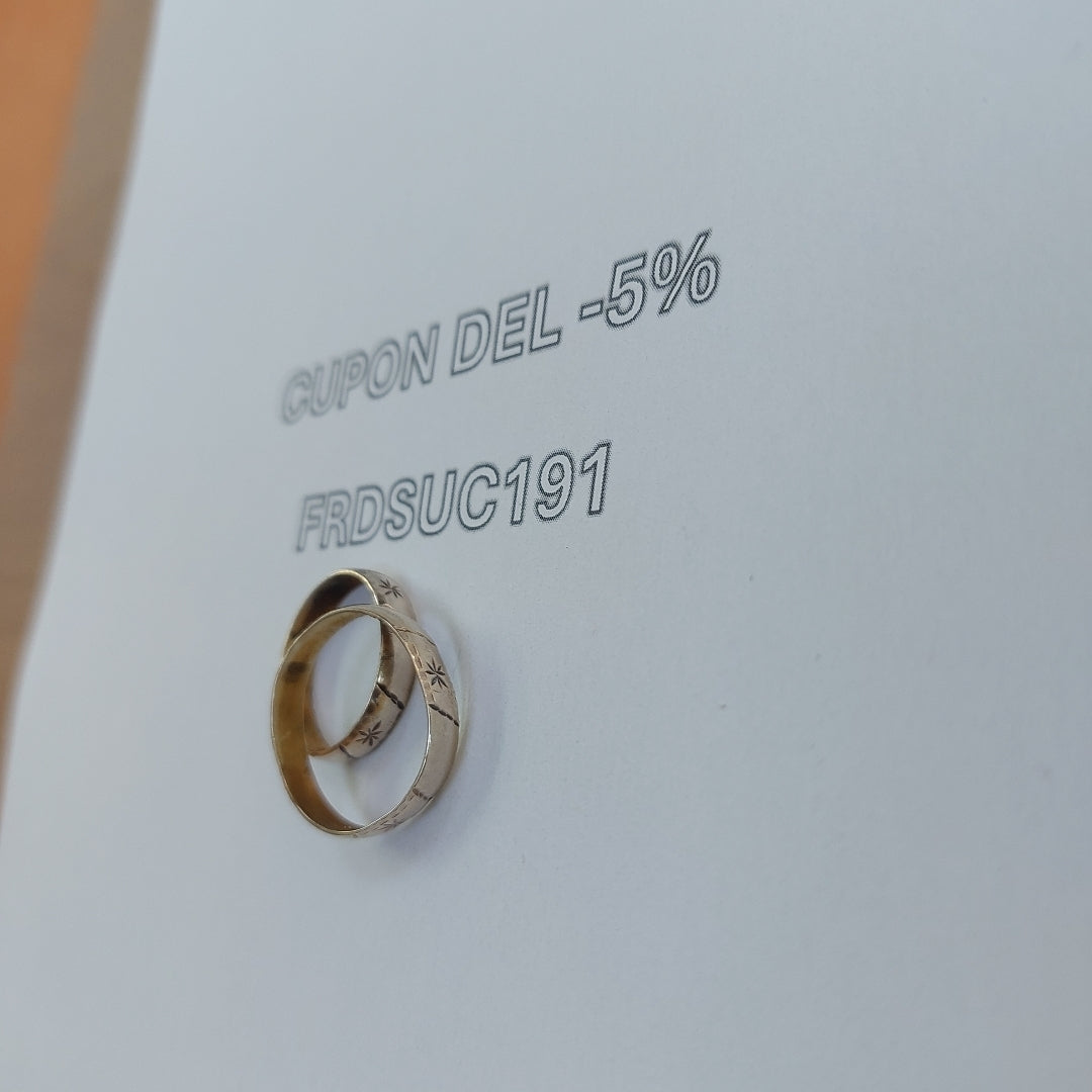 ARGOLLA ORO 8 K 2.3 GRMS (SEMINUEVO)
