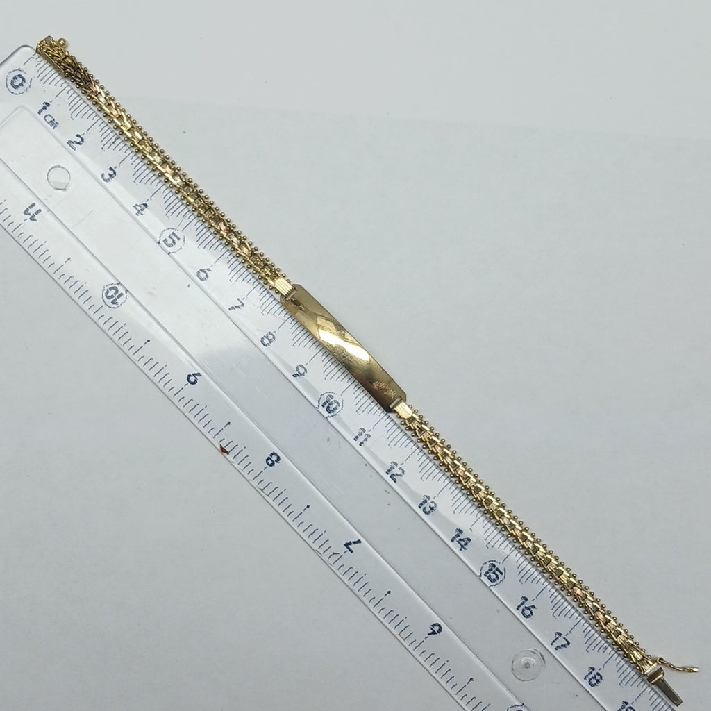ESCLAVA ORO 14 K 8,90 GRMS (SEMINUEVO)