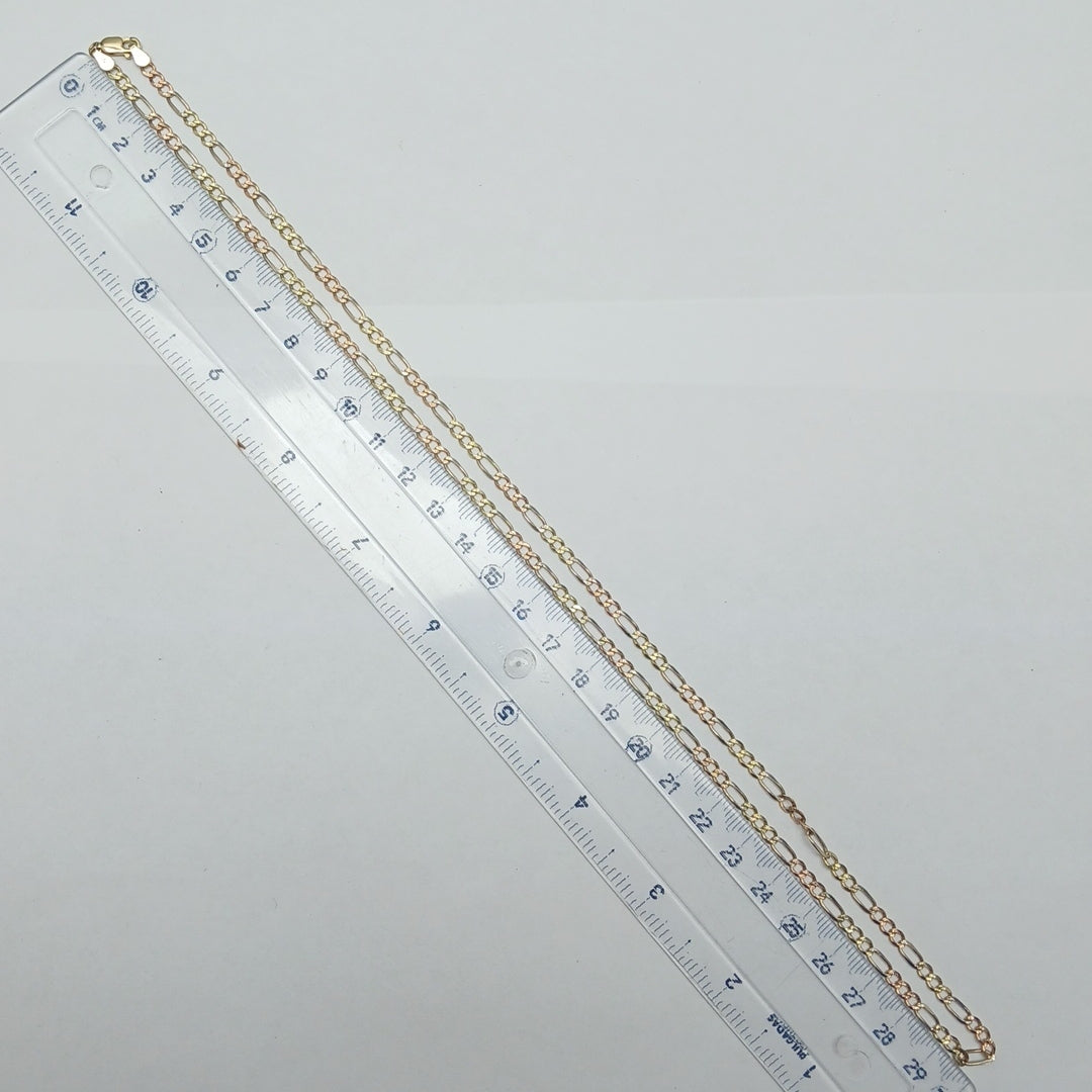 CADENA ORO,ORO COMBINADO 14 K 9,50 GRMS (SEMINUEVO)