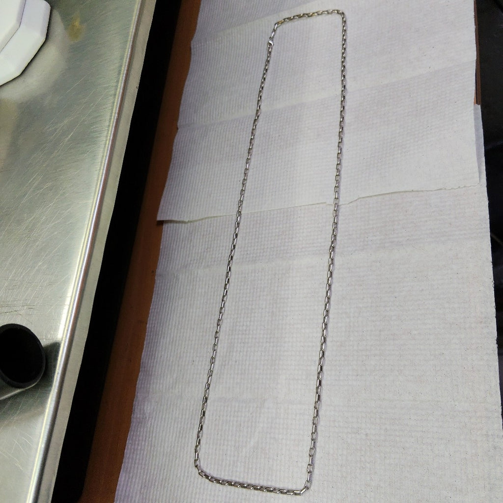 CADENA ORO BLANCO 18 K 22.5 GRMS (SEMINUEVO)