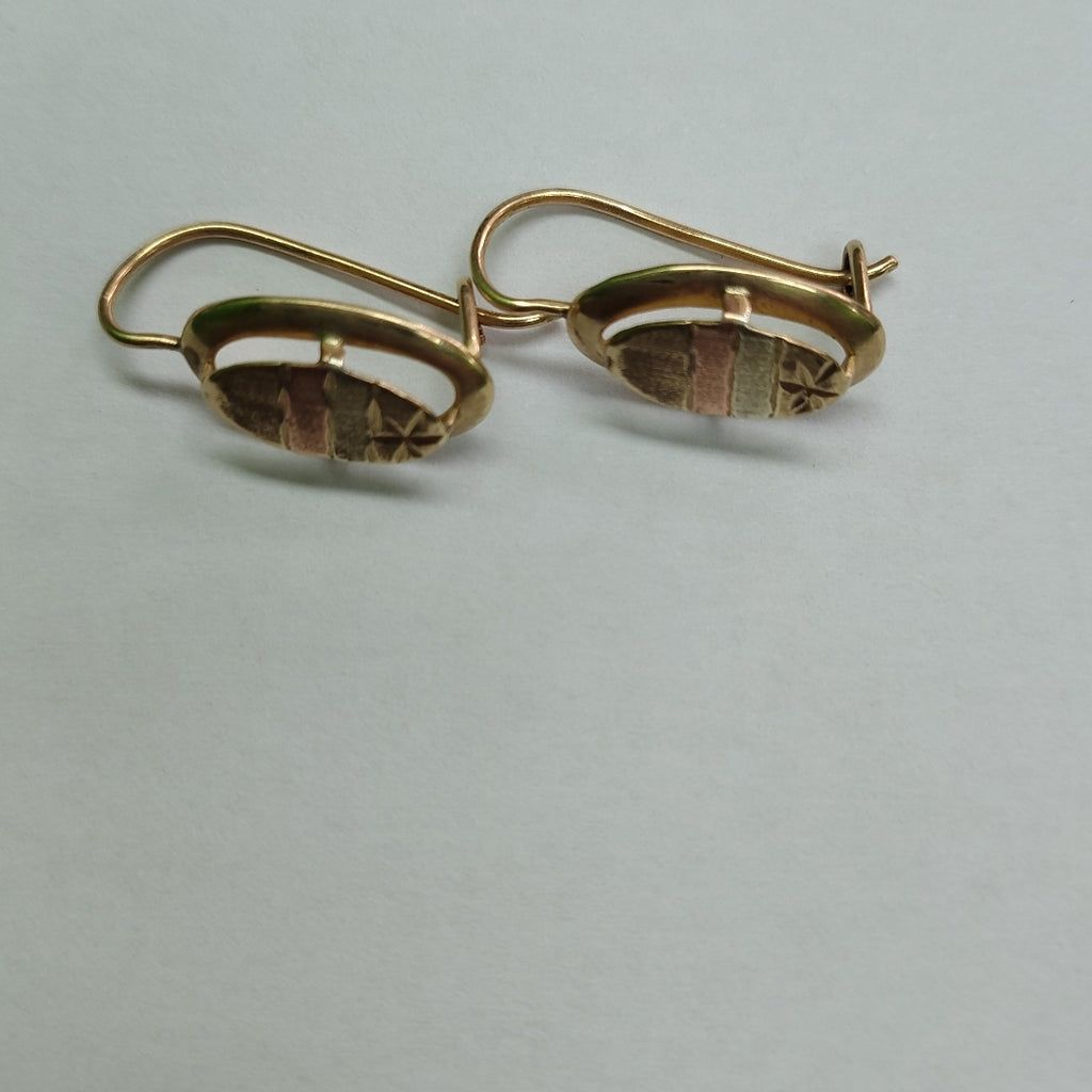 ARETES PAR ORO 8 K 1.5 GRMS (SEMINUEVO)