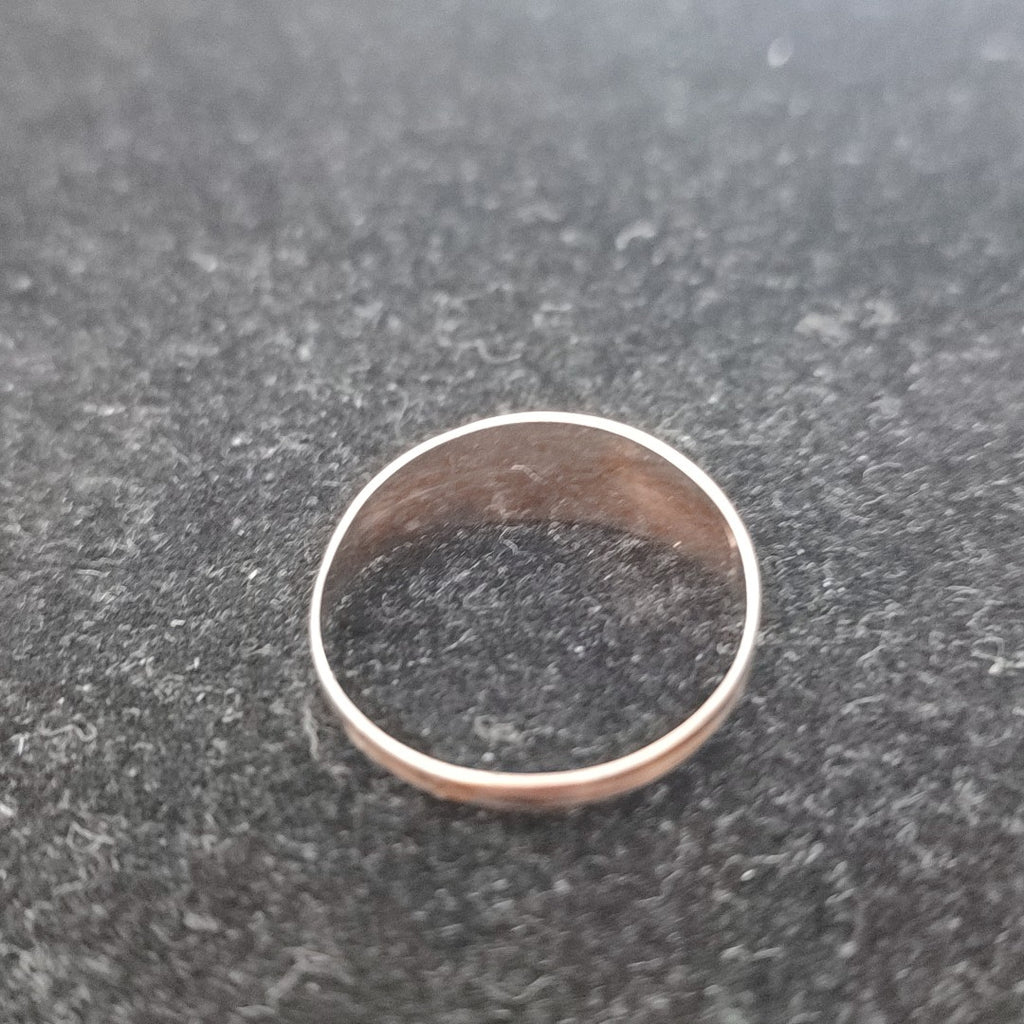 ANILLO DE GRADUACIÓN ORO 8 K 1 GRMS (SEMINUEVO)