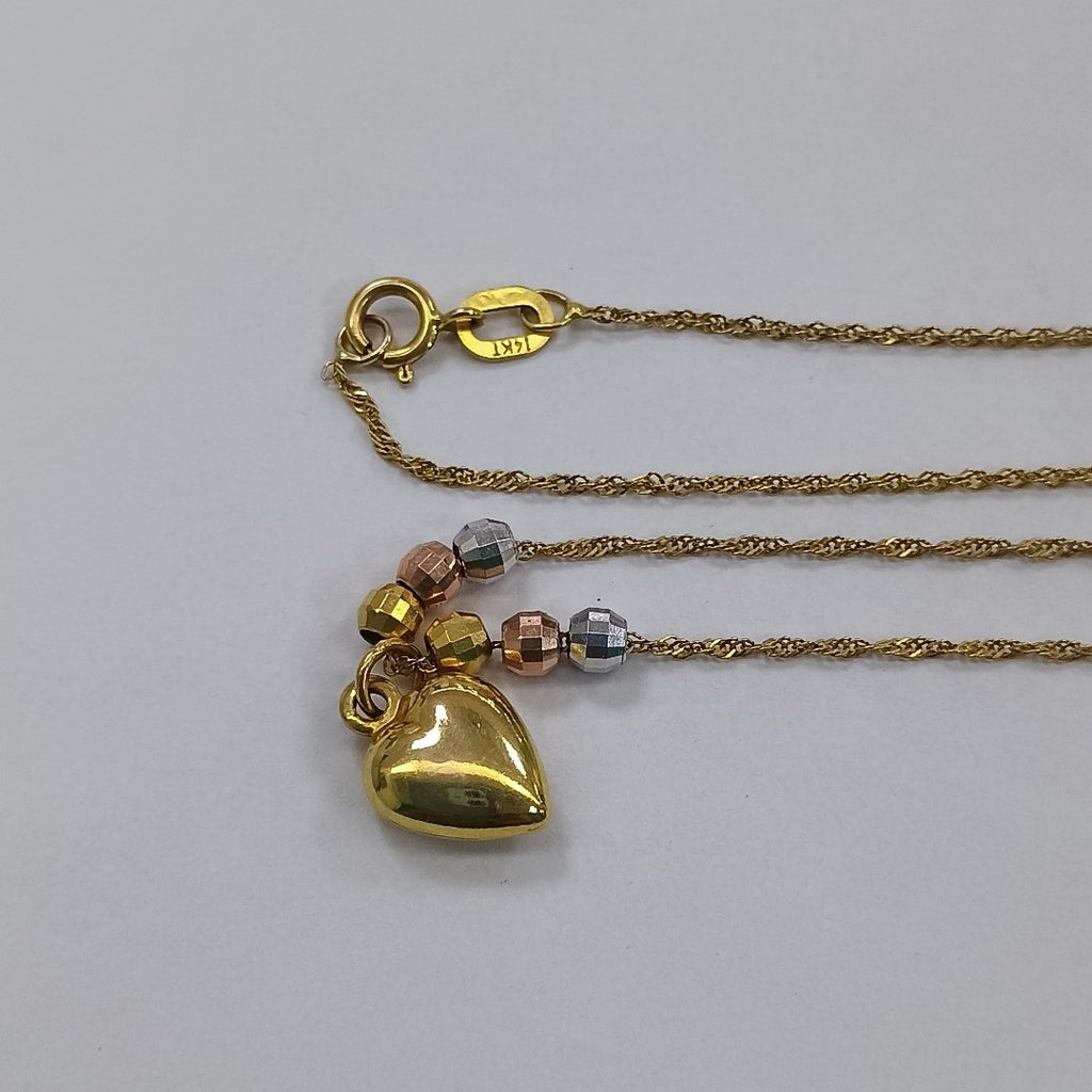 CADENA ORO 14 K 1.4 GRMS (SEMINUEVO)
