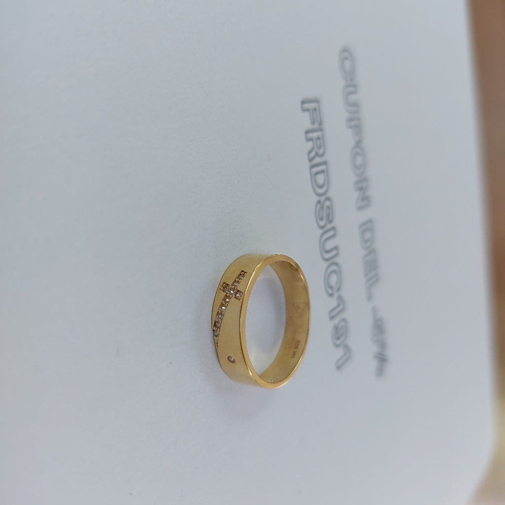 ANILLO ORO 14 K 2.4 GRMS (SEMINUEVO)
