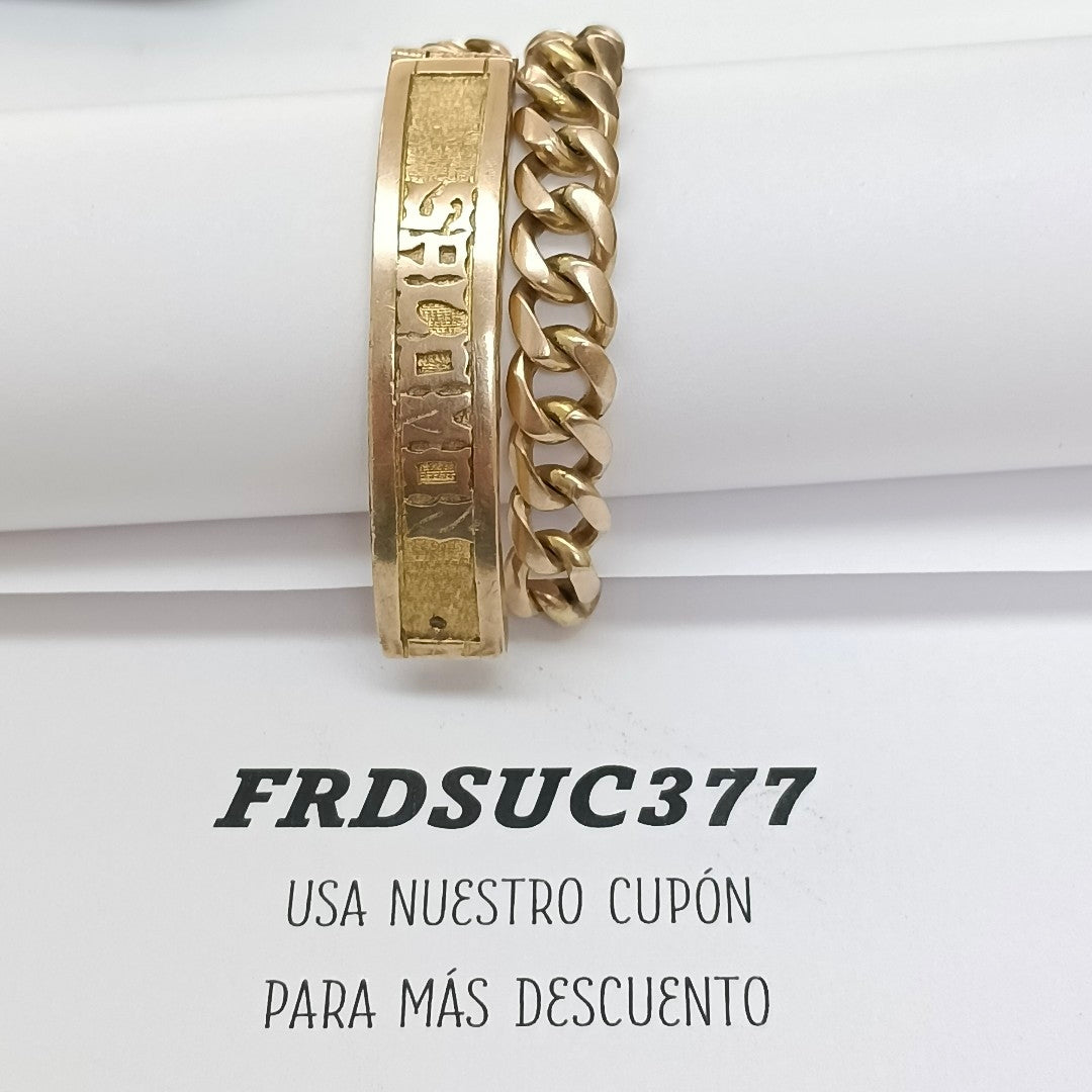 ESCLAVA ORO 10 K 38.3 GRMS (SEMINUEVO)