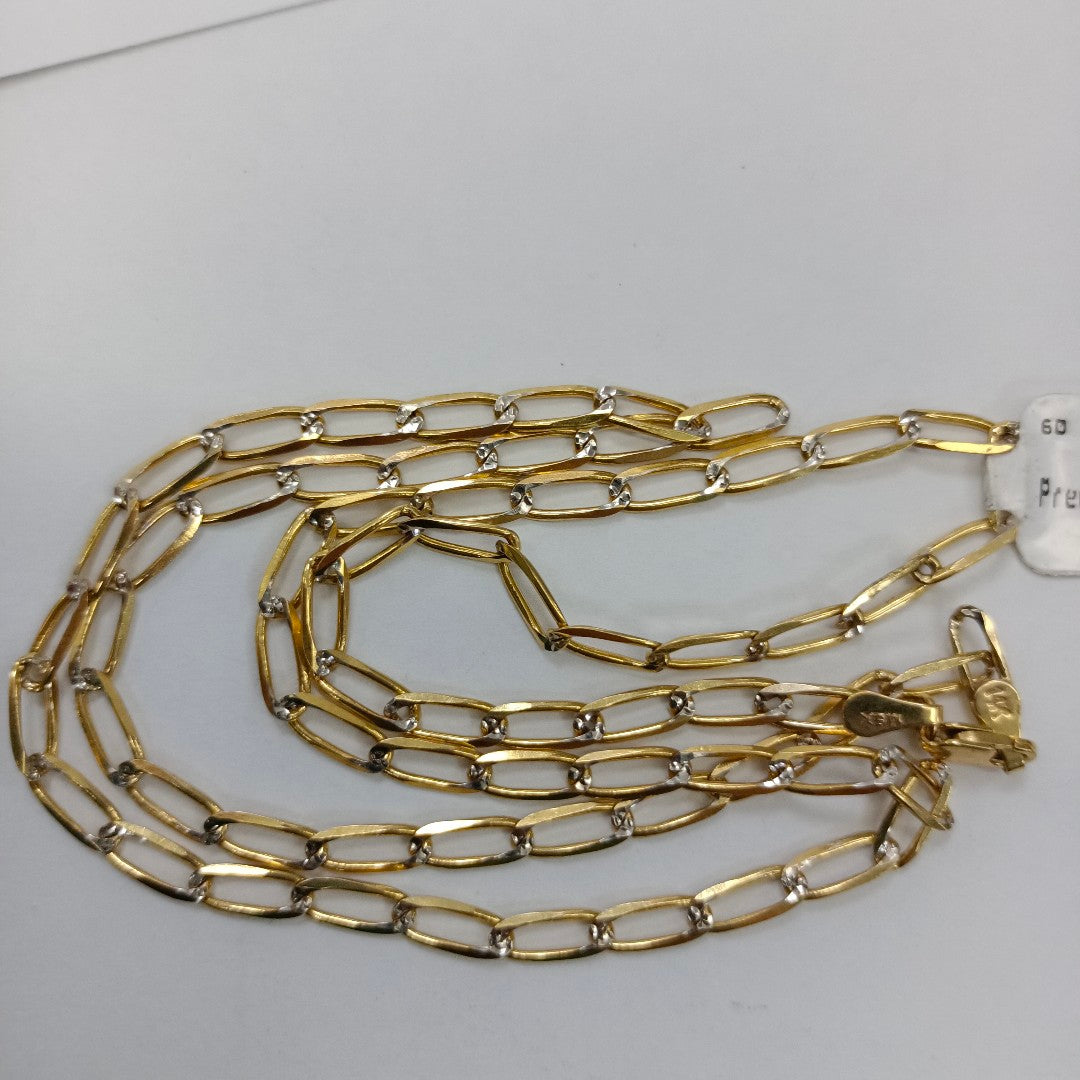 CADENA TEJIDO ESLABONES 12.2G 60 CM (NUEVO)
