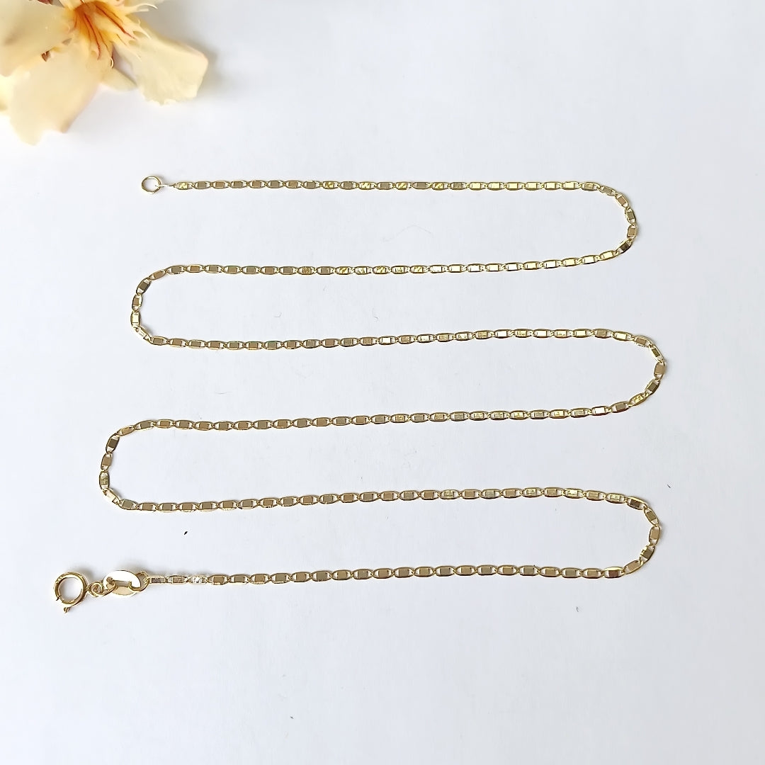 CADENAS GUCHI ORO 14K 55 CM 1.9 GR (NUEVO)
