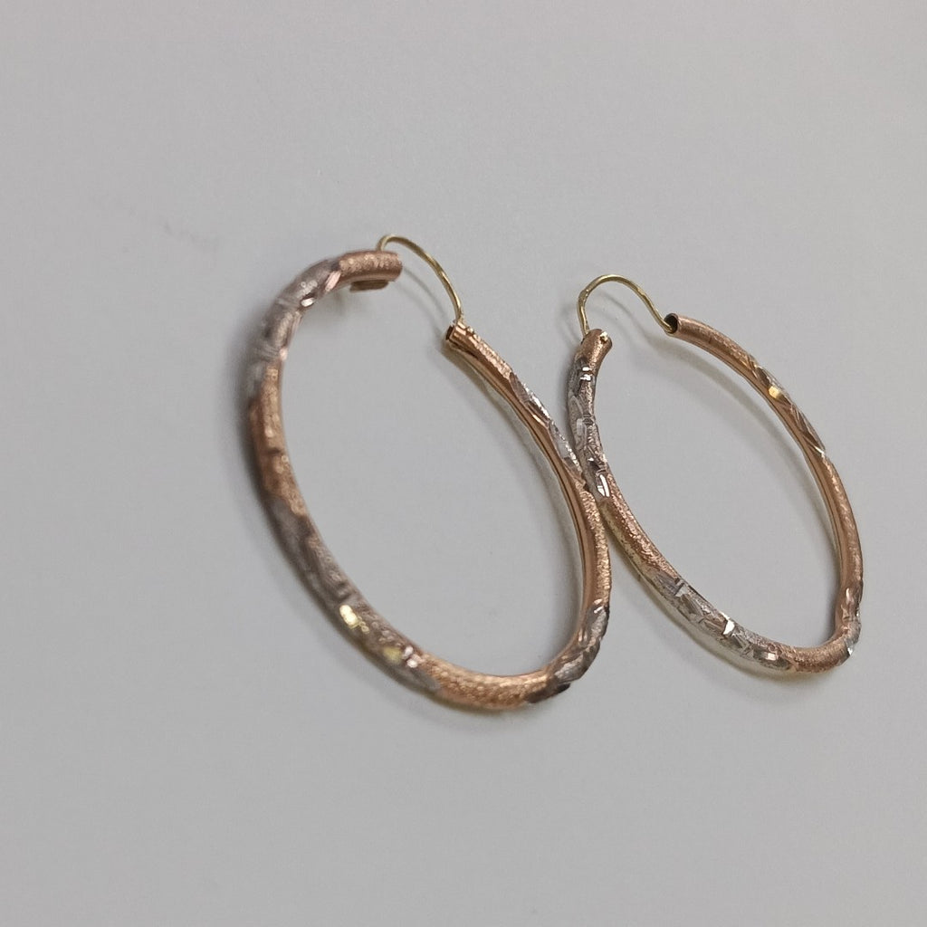 ARRACADAS PAR ORO 14 K 2.3 GRMS (SEMINUEVO)