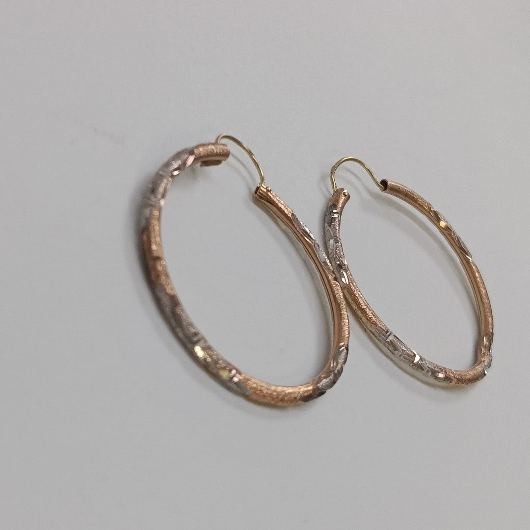 ARRACADAS PAR ORO 14 K 2.3 GRMS (SEMINUEVO)
