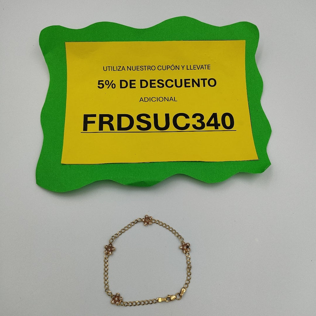 PULSERA ORO 10 K 3,70 GRMS (SEMINUEVO)