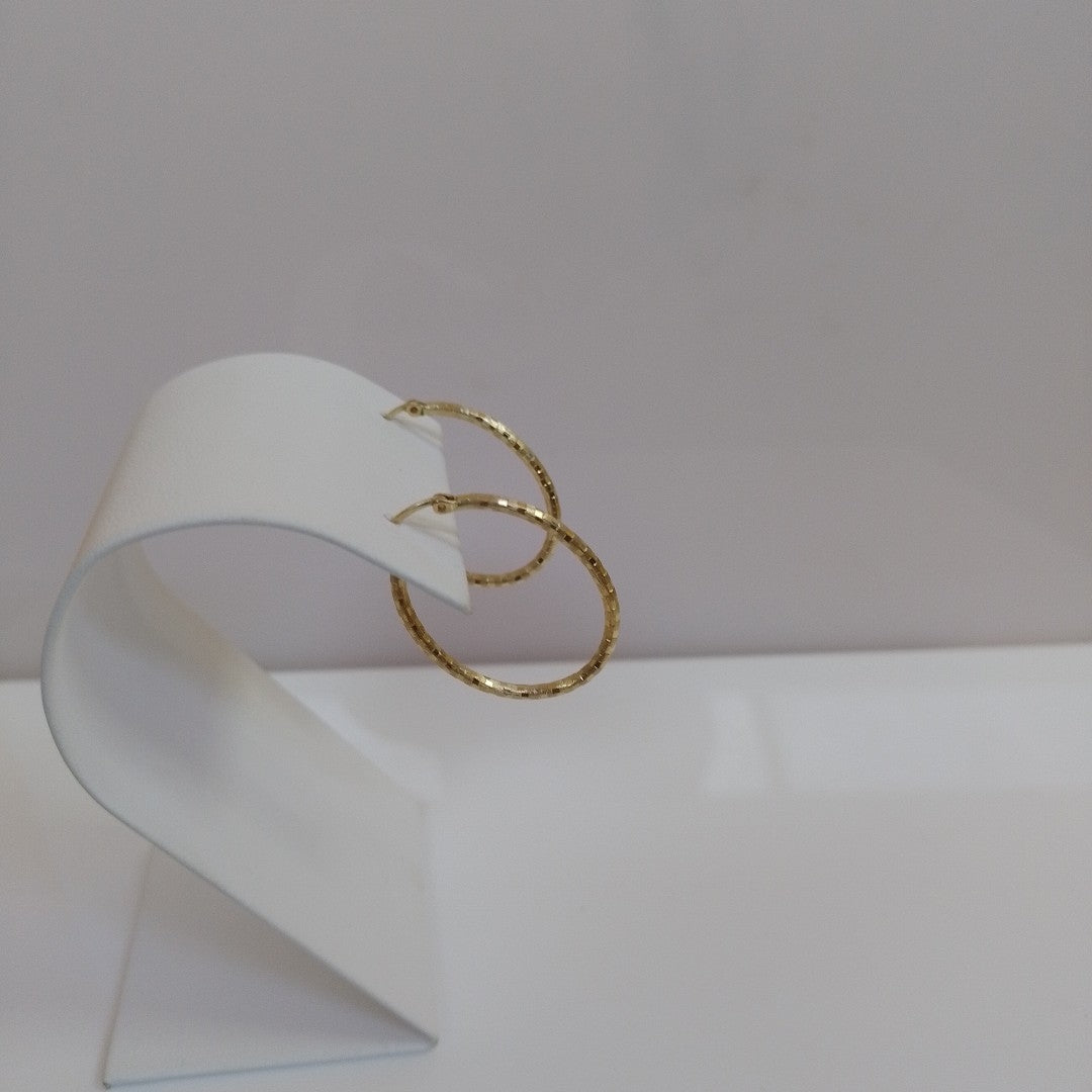 ARRACADAS PAR ORO 14 K 2,60 GRMS (SEMINUEVO)